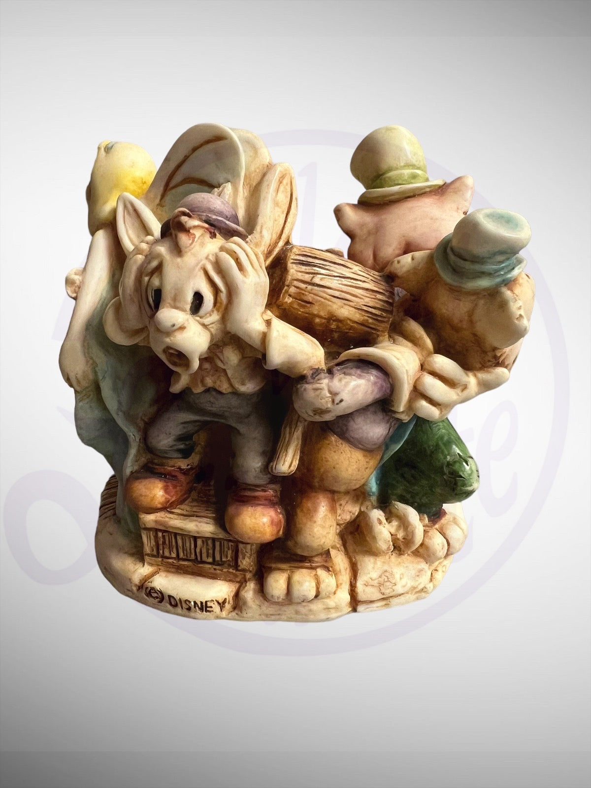 Harmony Kingdom Box - Disney Pinocchio's Great Adventure Figurine In Box No Insert